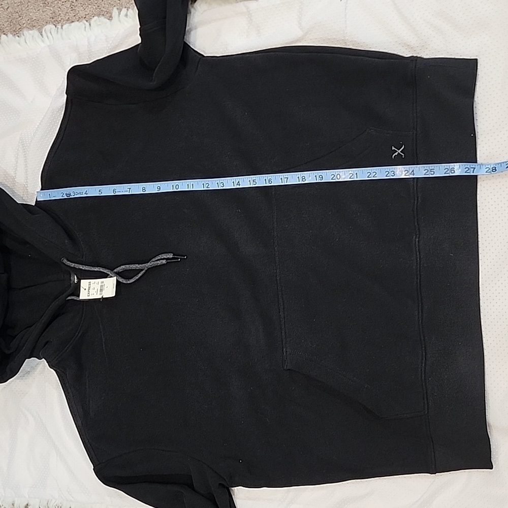 Men's Express Hoddie Pullover Black Jacket. L - Picture 11 of 11